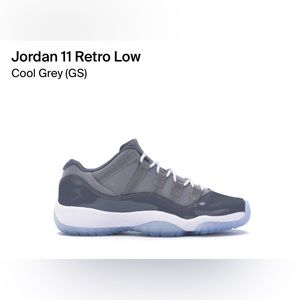 Air Jordan 11 Retro Low BG ‘Cool Grey (Size 4.5Y/6 Women’s)